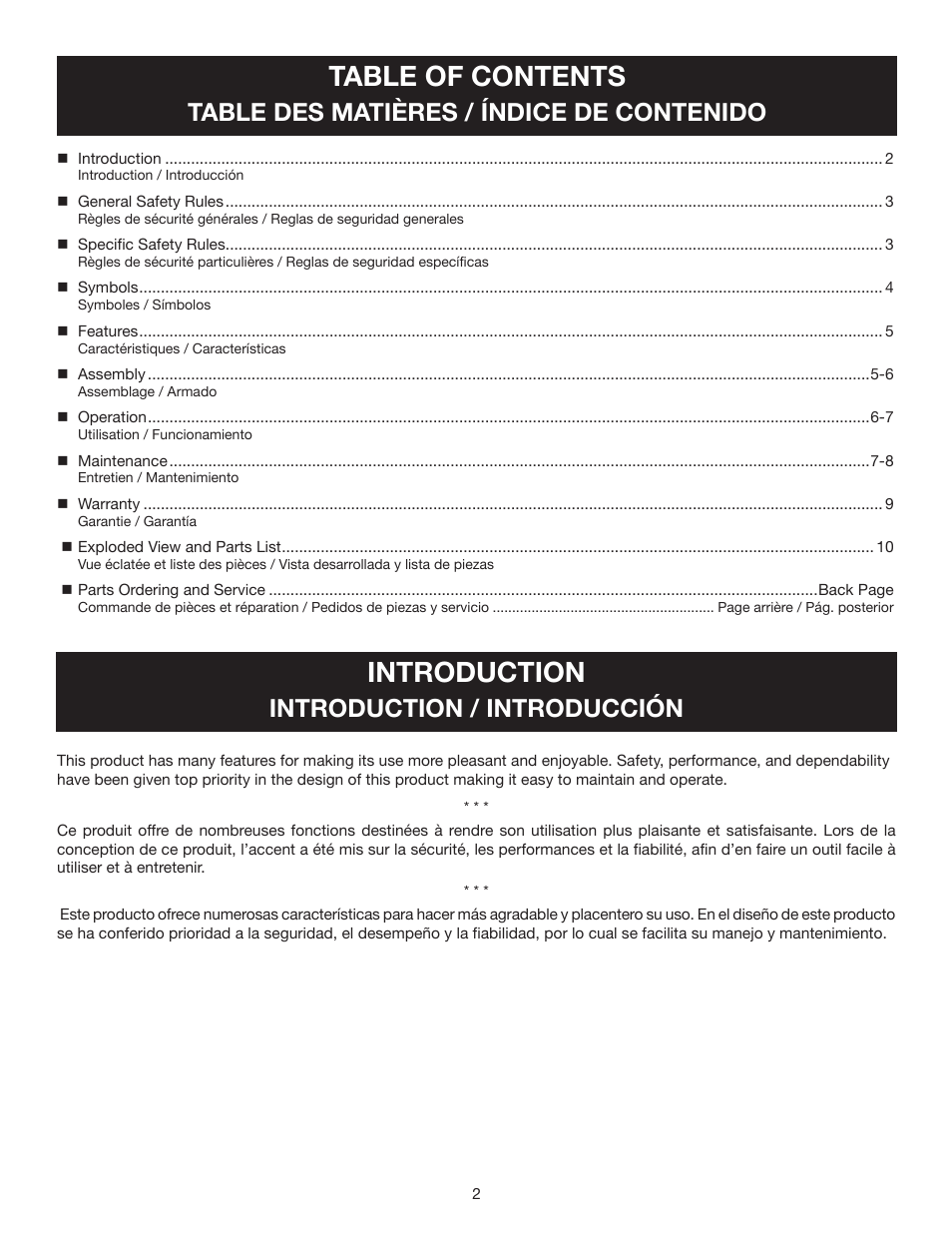 Ryobi RY15525 User Manual | Page 4 / 30
