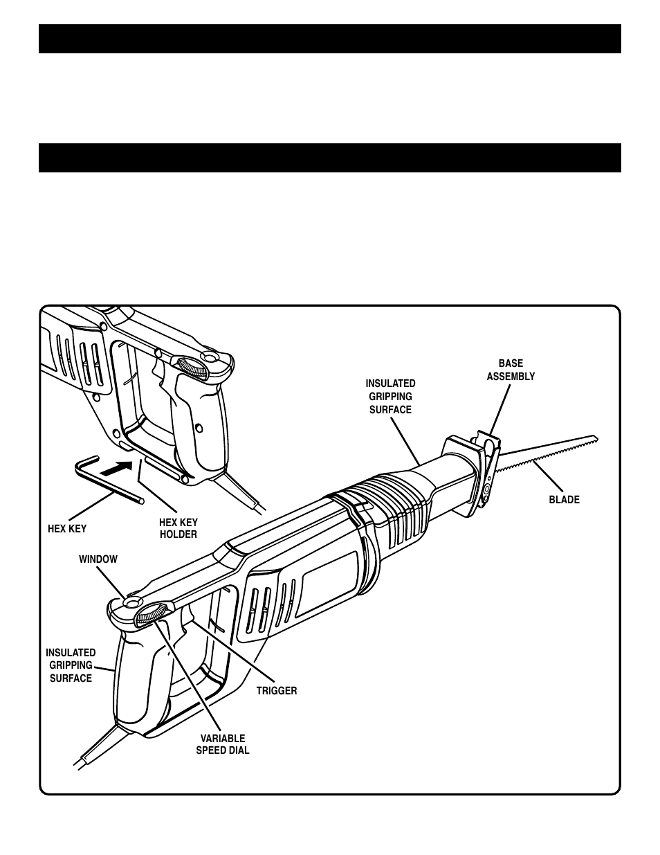 Unpacking features | Ryobi RJ160V User Manual | Page 7 / 12