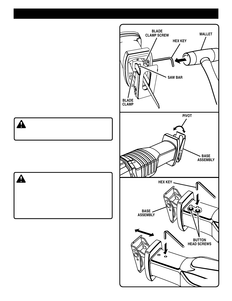 Operation, Warning | Ryobi RJ160V User Manual | Page 9 / 12