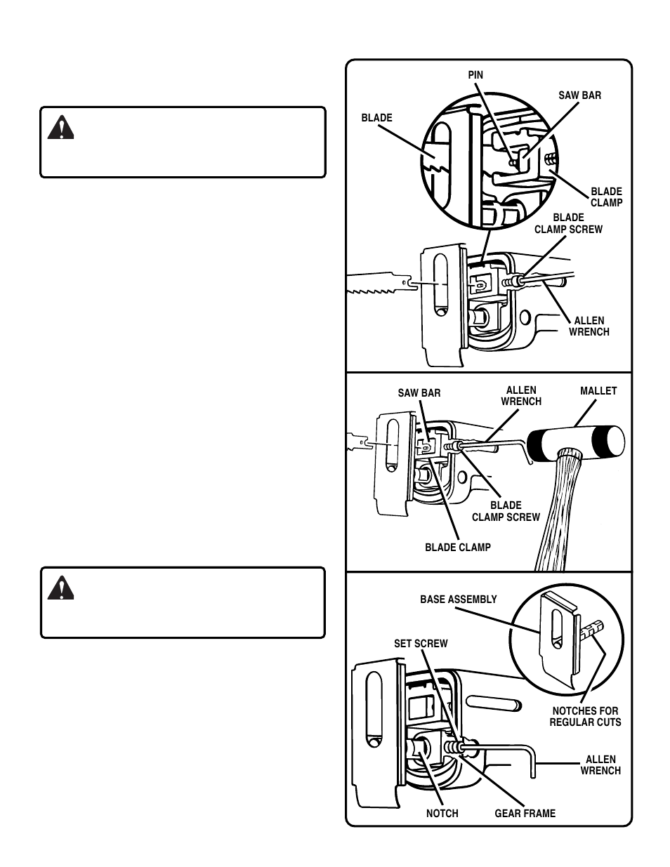 Operation, Warning | Ryobi RJ150V User Manual | Page 7 / 12