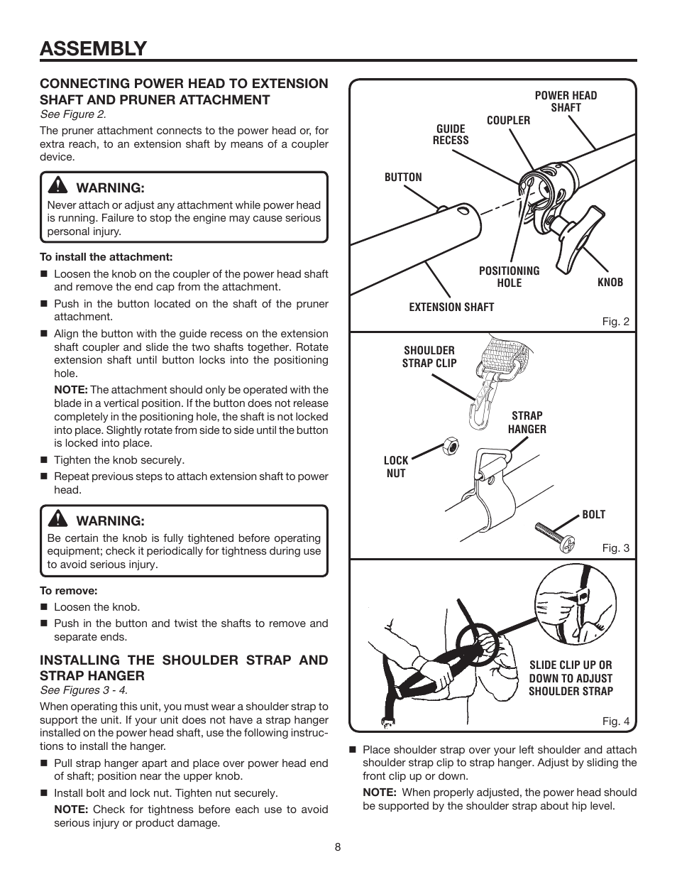 Assembly | Ryobi Expand-it UT15520C User Manual | Page 8 / 20