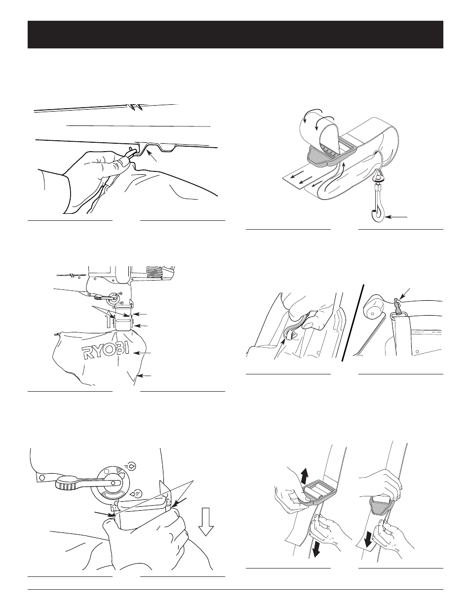 Assembly instructions | Ryobi RESV1300 User Manual | Page 8 / 56