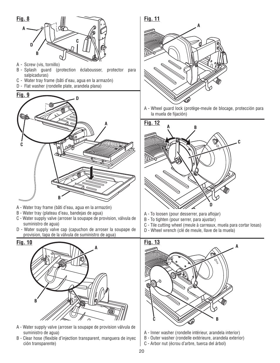 Ryobi WS730 User Manual | Page 50 / 56
