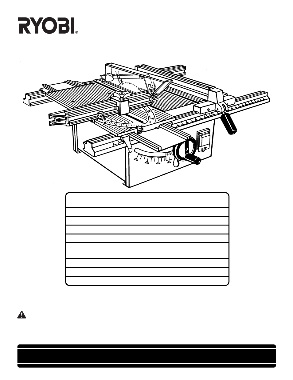 Ryobi BT3000 User Manual | 48 pages