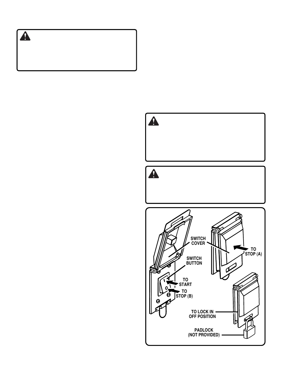 Features, Warning, A. operating components | B. power switch | Ryobi BT3000 User Manual | Page 11 / 48