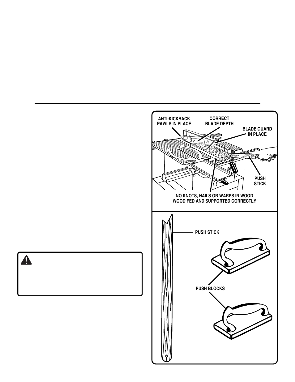 Operation, Warning | Ryobi BT3000 User Manual | Page 20 / 48