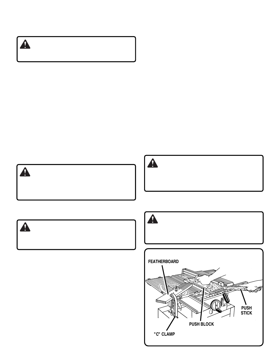 Operation, Warning | Ryobi BT3000 User Manual | Page 27 / 48