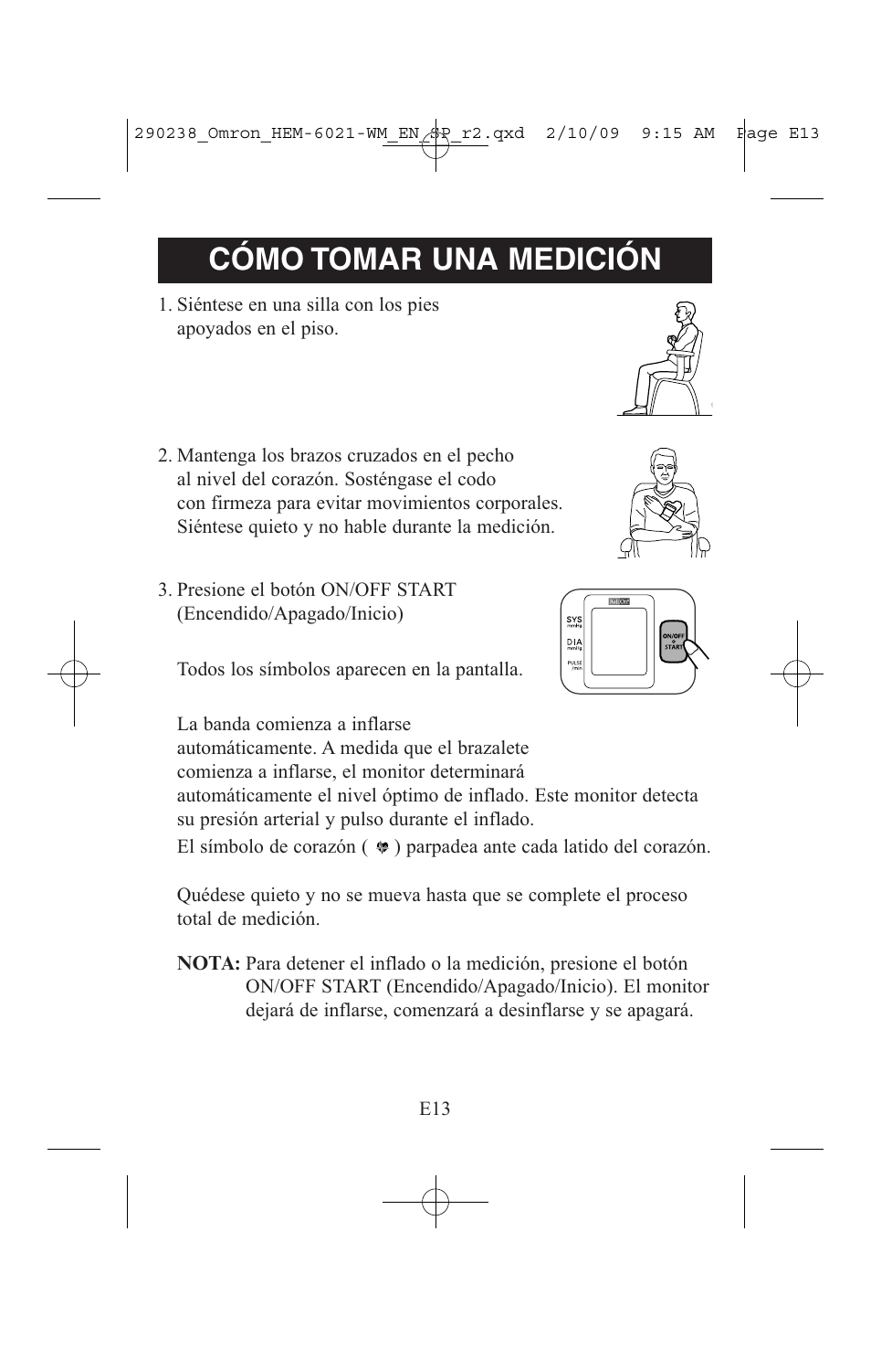 Cómo tomar una medición | ReliOn 6021REL User Manual | Page 35 / 44