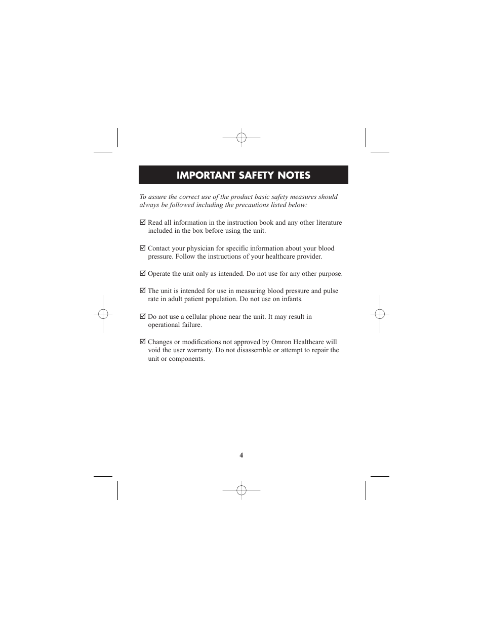 ReliOn HEM-412CREL User Manual | Page 4 / 24