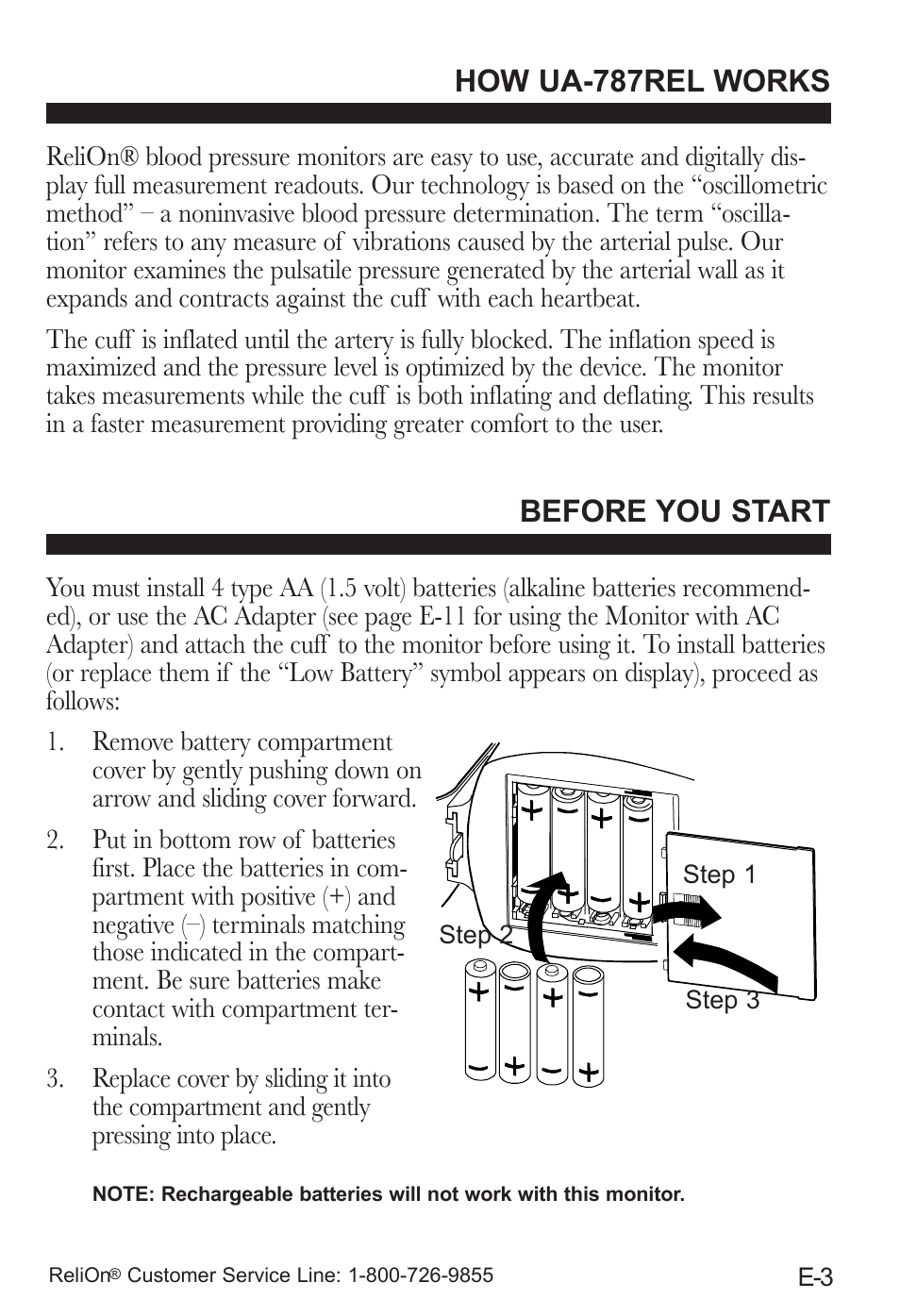 How ua-787rel works, Before you start | ReliOn UA-787REL User Manual | Page 9 / 64