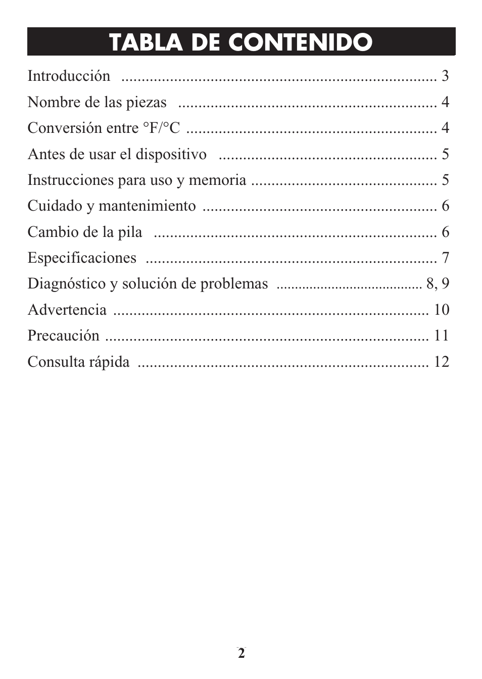 ReliOn Ultra COmpact Ear Thermometer 510REL User Manual | Page 14 / 24