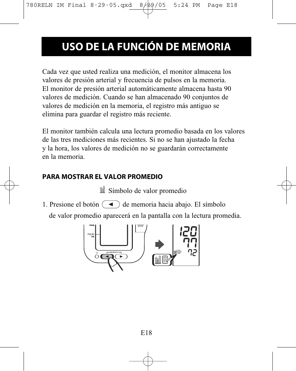 ReliOn HEM-780REL User Manual | Page 46 / 56