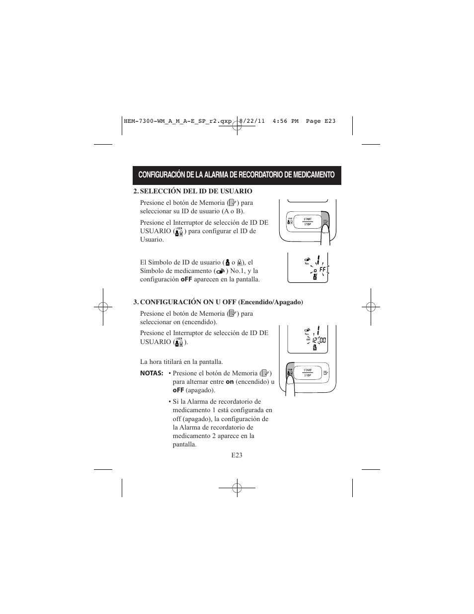 ReliOn Automatic Blood Pressure Monitor with Two Cuffs 7300REL User Manual | Page 67 / 88