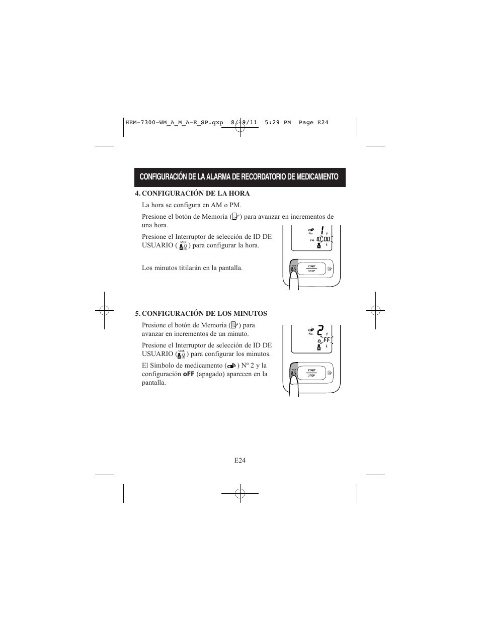 ReliOn Automatic Blood Pressure Monitor with Two Cuffs 7300REL User Manual | Page 68 / 88