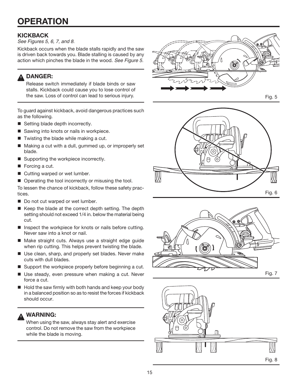 Operation | RIDGID R3210-1 User Manual | Page 15 / 26