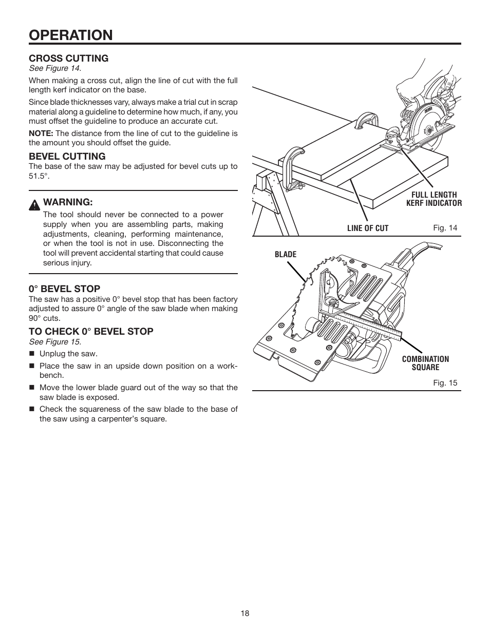 Operation | RIDGID R3210-1 User Manual | Page 18 / 26