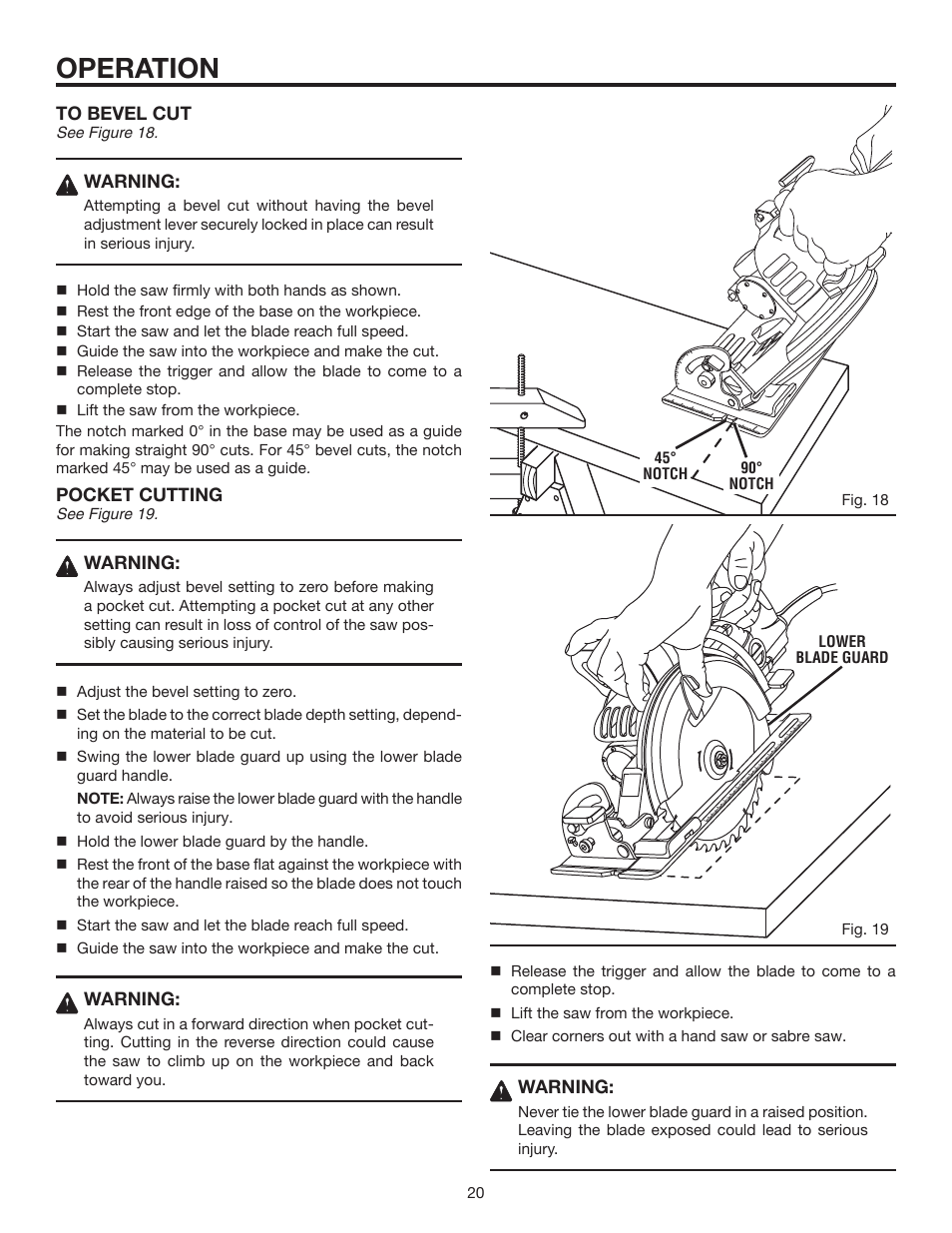 Operation | RIDGID R3210-1 User Manual | Page 20 / 26