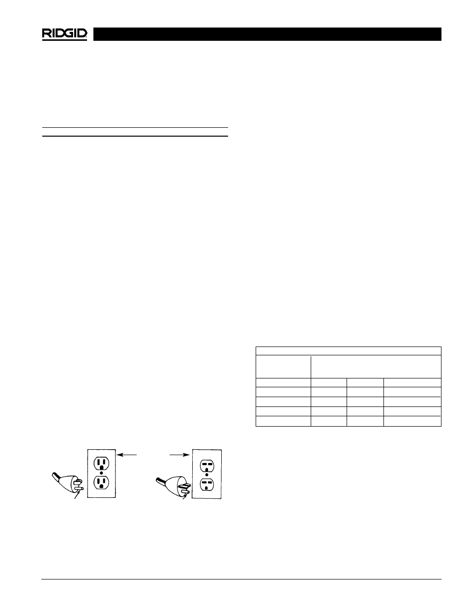 Información general de seguridad | RIDGID 700 User Manual | Page 31 / 43