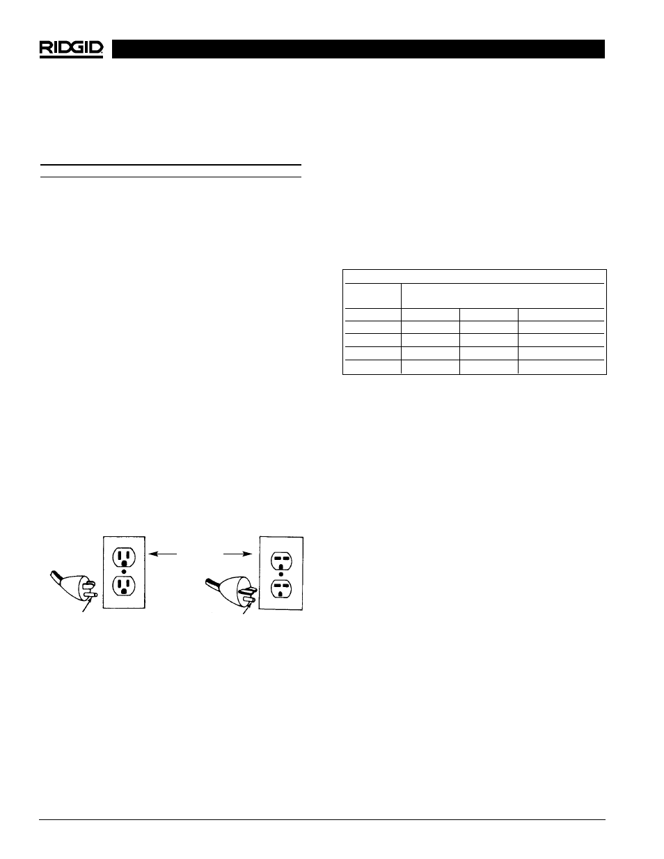 General safety information | RIDGID 700 User Manual | Page 4 / 43