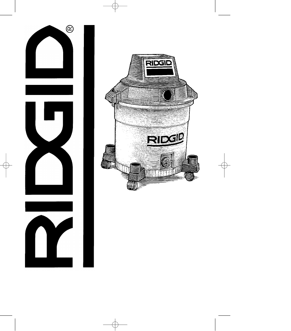 RIDGID WD1200 User Manual | 16 pages