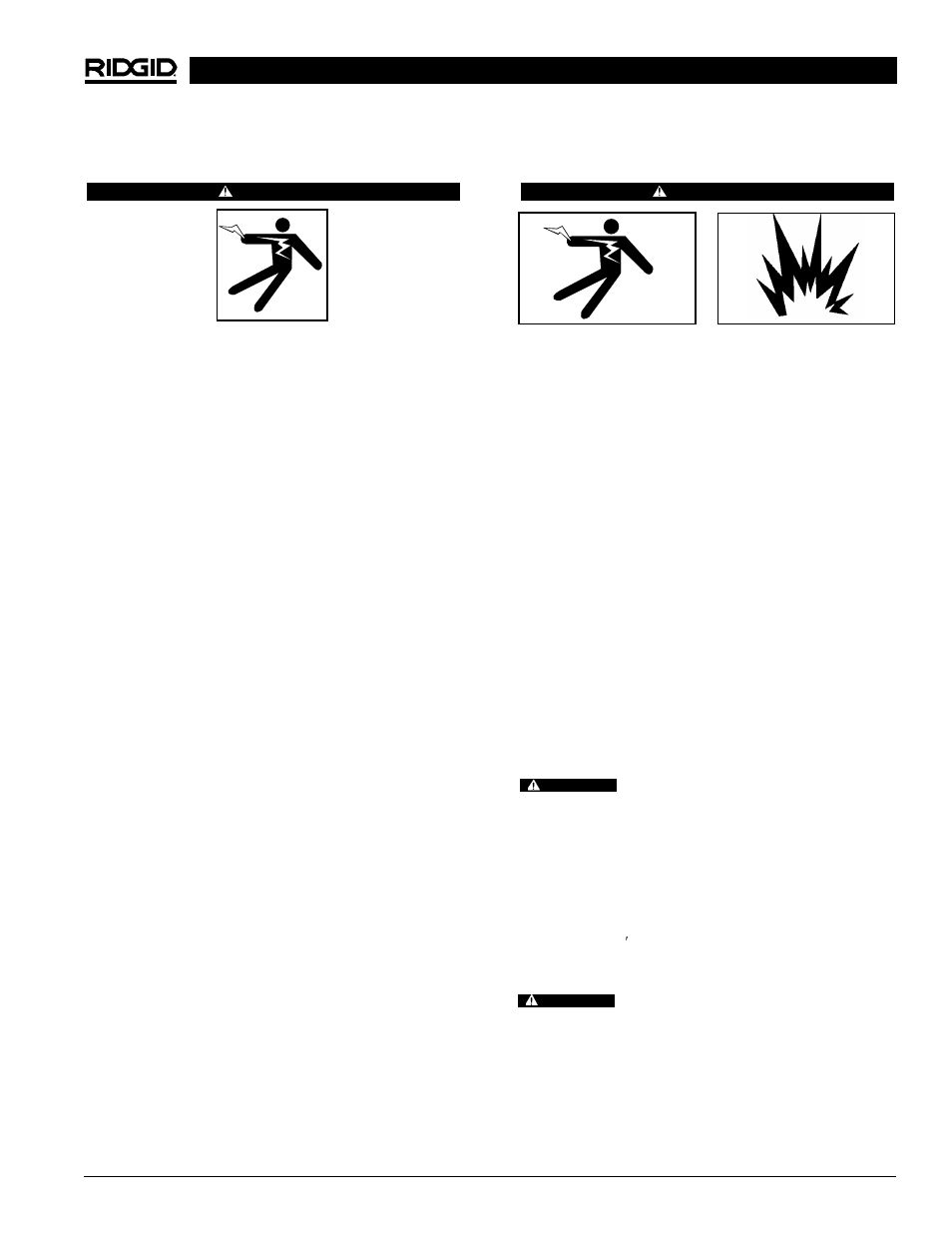 Machine inspection, Machine and work area set-up | RIDGID RB-214 User Manual | Page 7 / 15