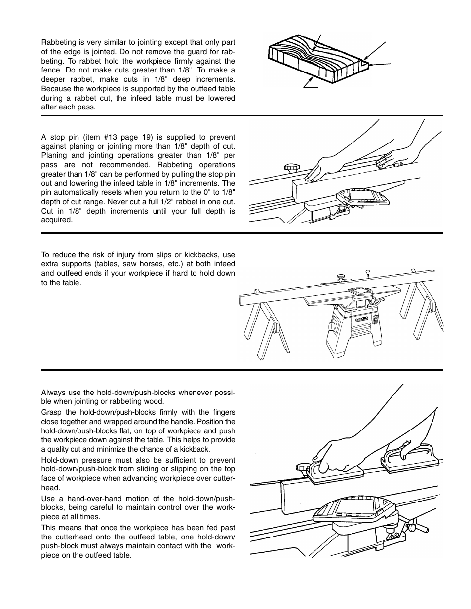 RIDGID JP0610 User Manual | Page 31 / 44