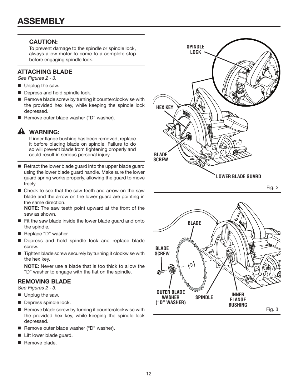 Assembly | RIDGID R3203-1 User Manual | Page 12 / 24