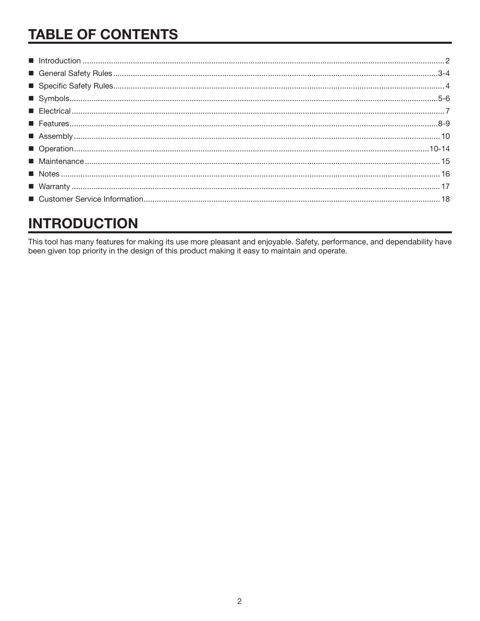 RIDGID R2600 User Manual | Page 2 / 18