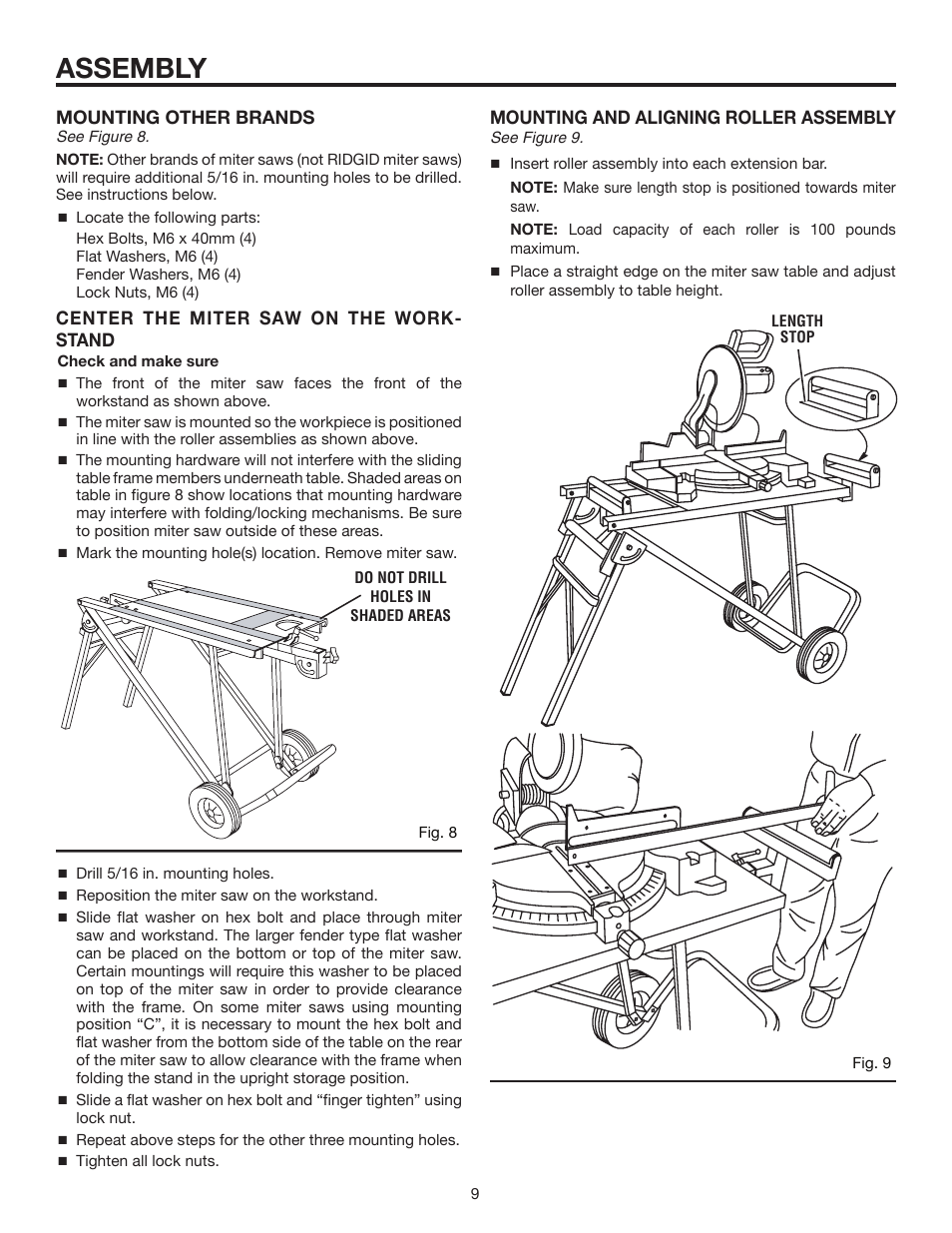 Assembly | RIDGID AC99401 User Manual | Page 9 / 16
