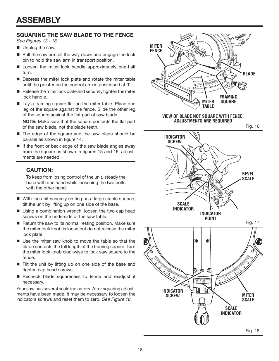 Assembly | RIDGID MS1065LZA User Manual | Page 18 / 32
