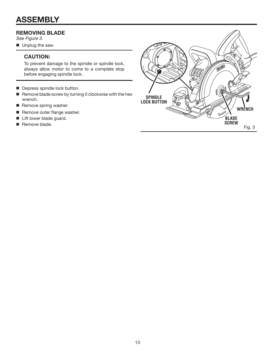 Assembly | RIDGID R3210 User Manual | Page 13 / 24
