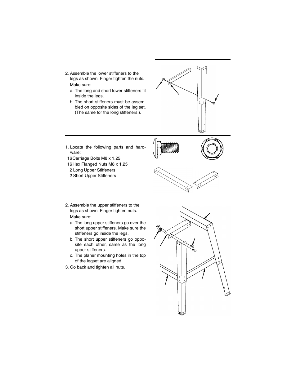 Assembling legset (continued) | RIDGID TP1300 User Manual | Page 14 / 36