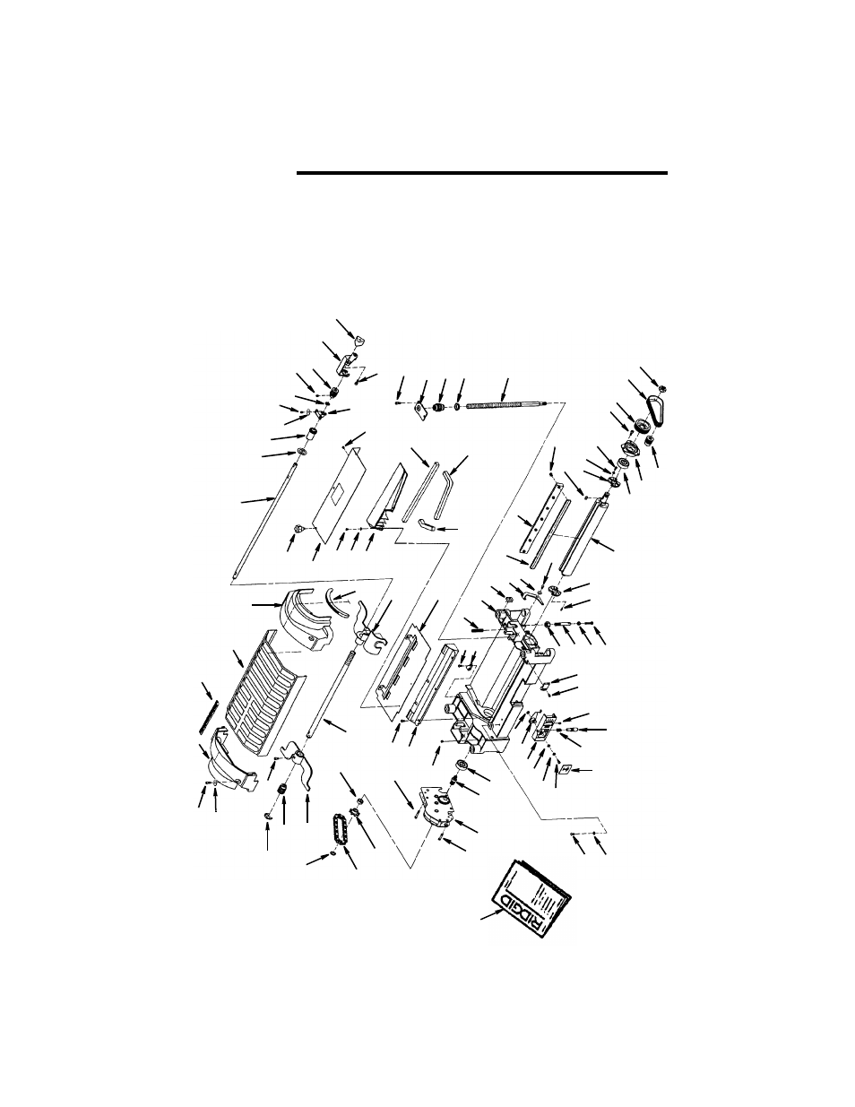 Repair parts | RIDGID TP1300 User Manual | Page 28 / 36