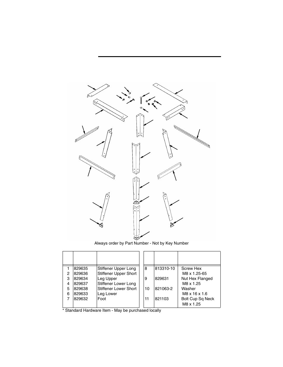 Repair parts | RIDGID TP1300 User Manual | Page 33 / 36