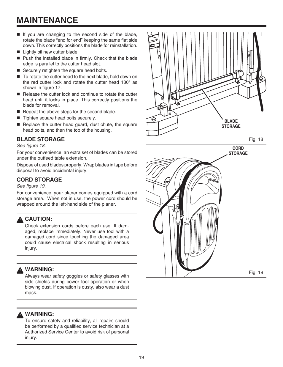 Maintenance | RIDGID TP1300LS User Manual | Page 19 / 24