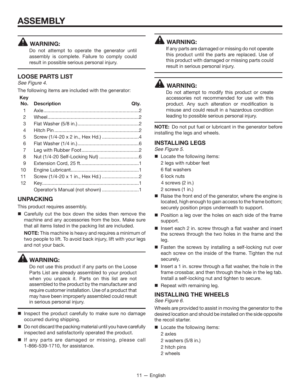 Assembly | RIDGID RD8000 User Manual | Page 11 / 74