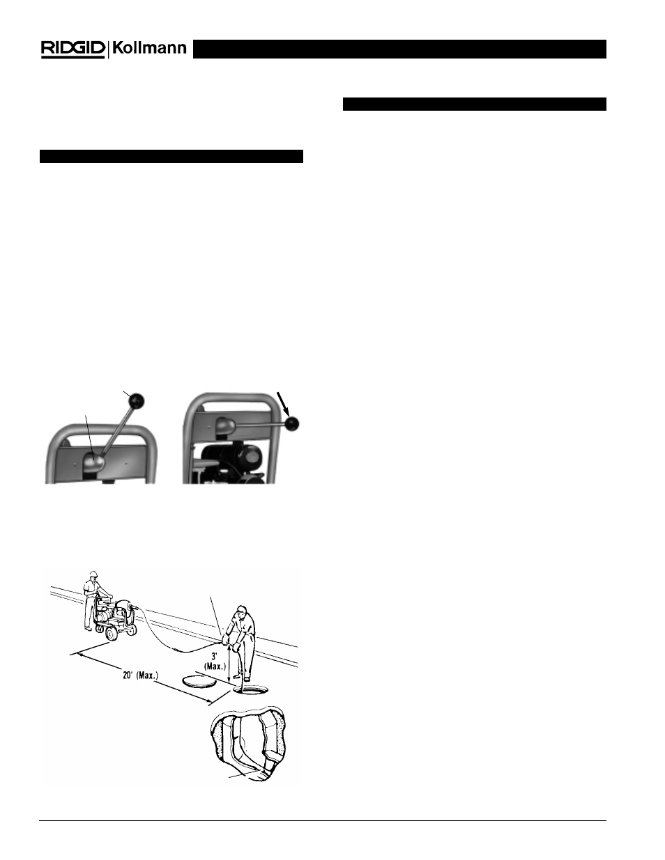 Maintenance instructions | RIDGID K-2000 User Manual | Page 10 / 39
