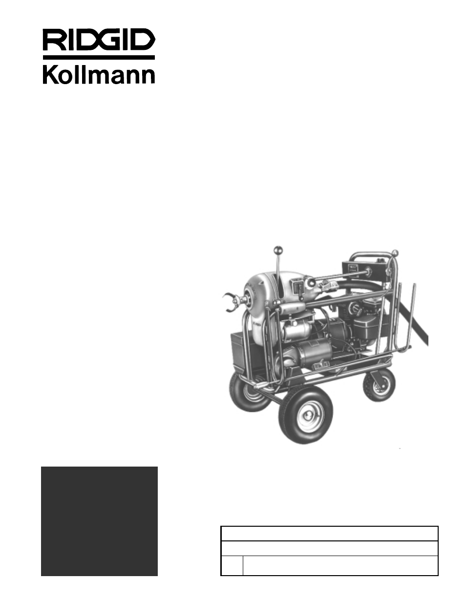 Importante | RIDGID K-2000 User Manual | Page 25 / 39