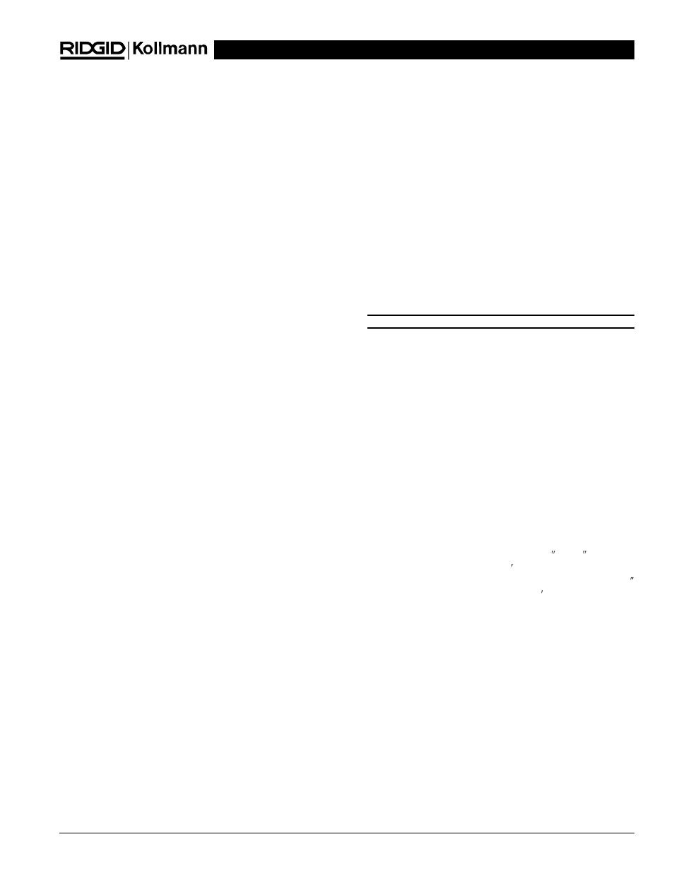 Descripción, especificaciones y equipo estándar | RIDGID K-2000 User Manual | Page 29 / 39