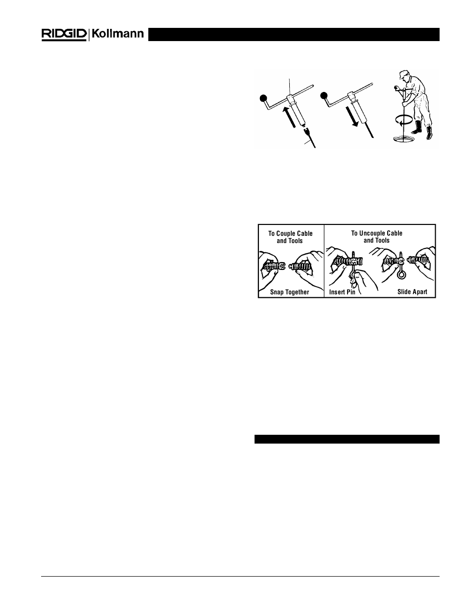 RIDGID K-2000 User Manual | Page 9 / 39