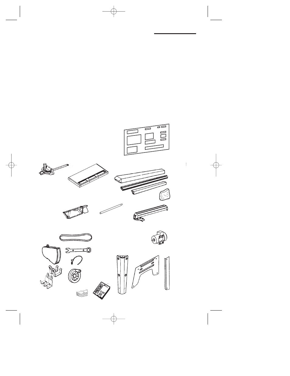 Unpacking and checking contents (continued) | RIDGID TS3650 User Manual | Page 16 / 76