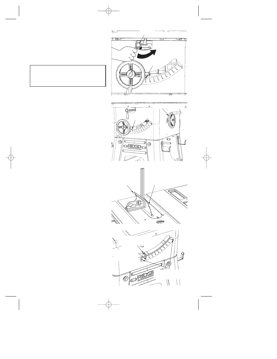 RIDGID TS3650 User Manual | Page 25 / 76