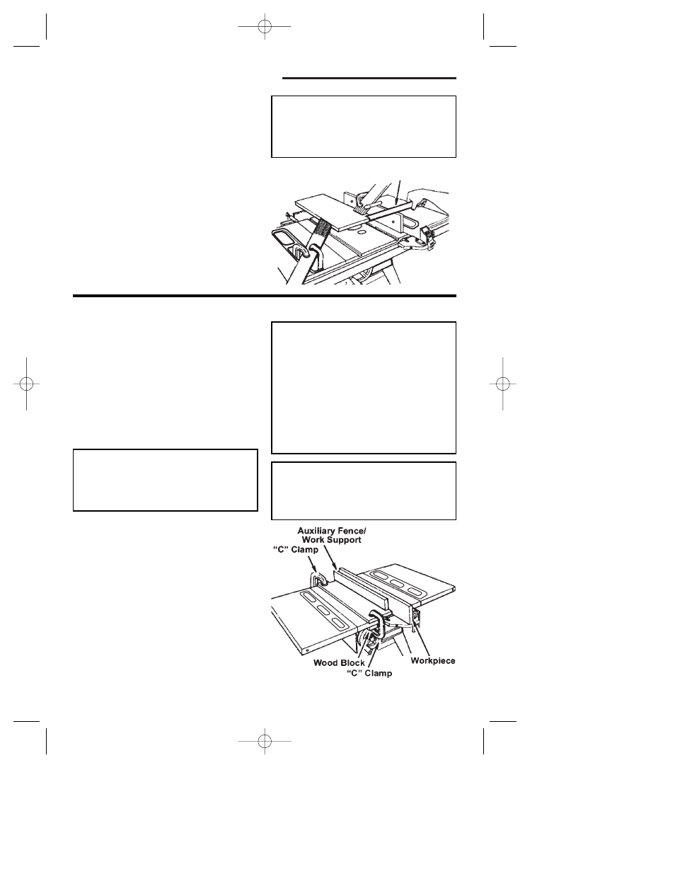 Basic saw operations (continued) | RIDGID TS3650 User Manual | Page 64 / 76