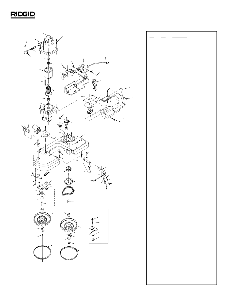 RIDGID 932/932VS User Manual | 2 pages