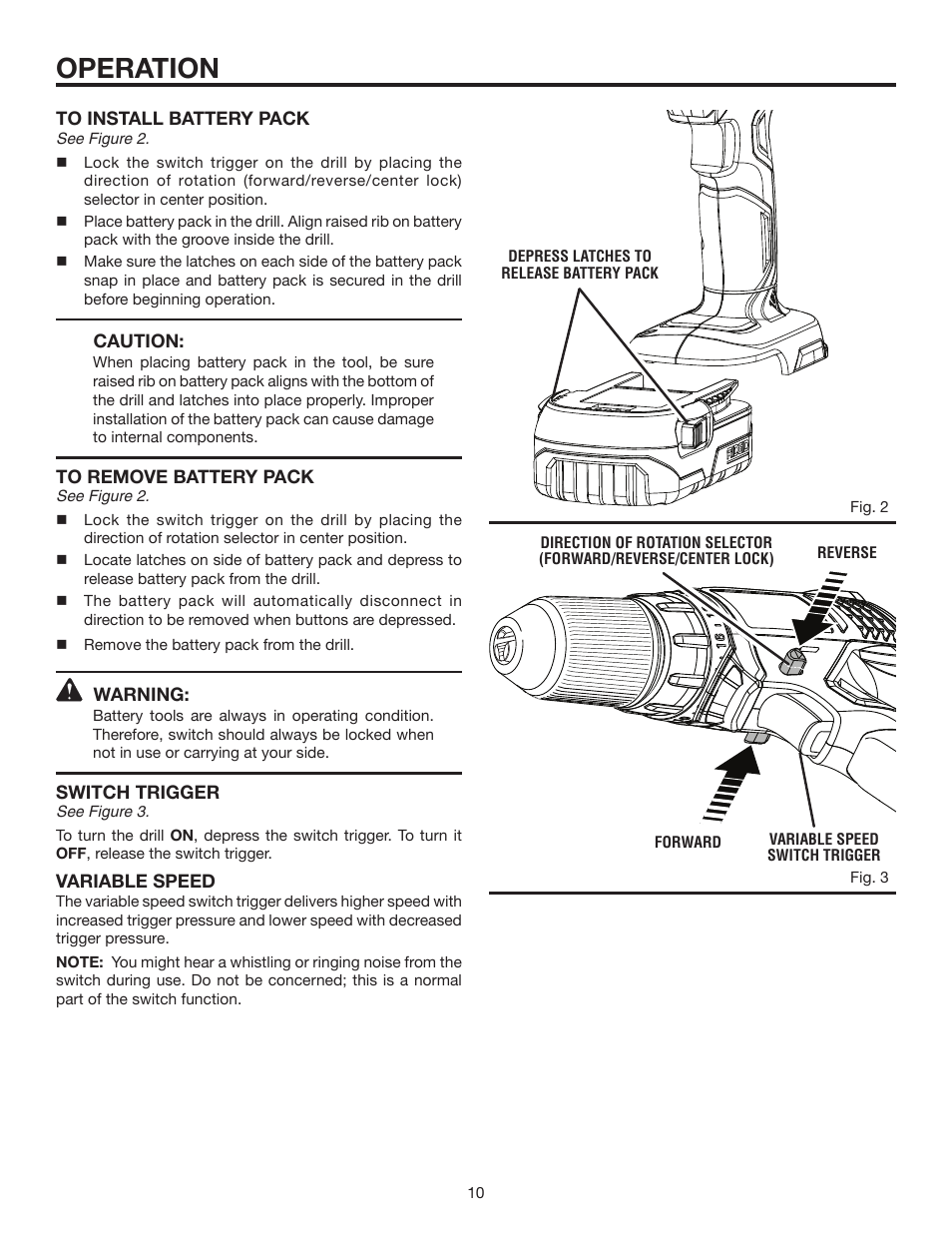 Operation | RIDGID R86006 User Manual | Page 10 / 18