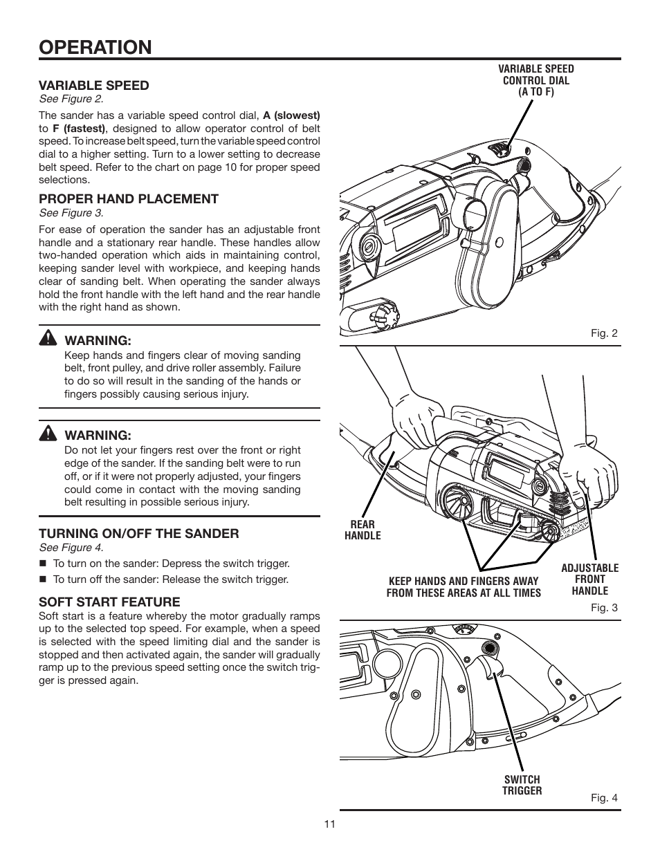 Operation | RIDGID R2720 User Manual | Page 11 / 20