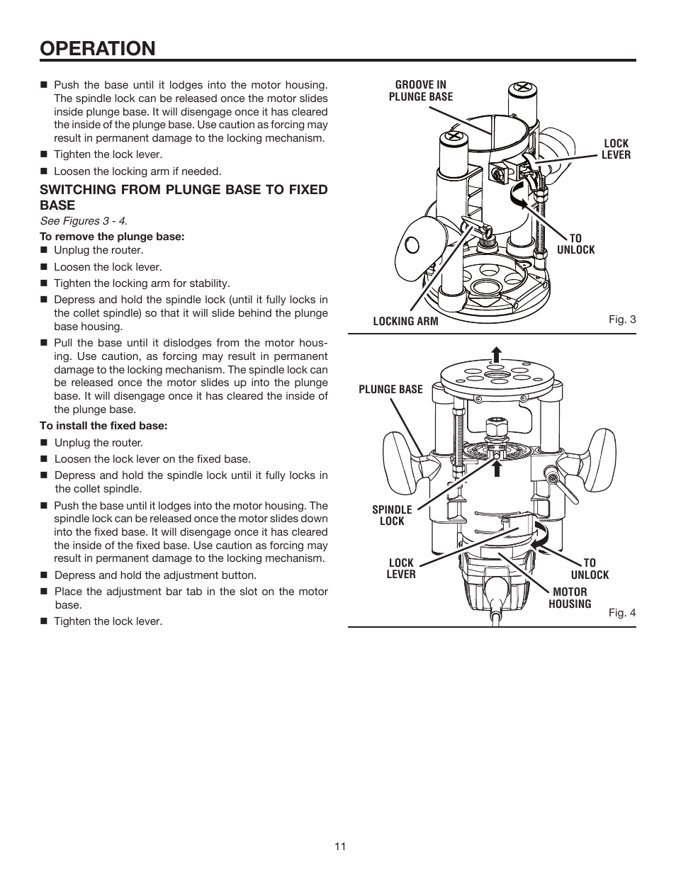 Operation | RIDGID R2900 User Manual | Page 11 / 24