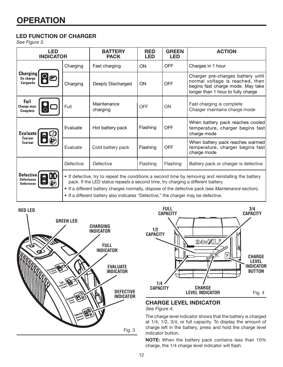 Operation | RIDGID R854 User Manual | Page 12 / 18