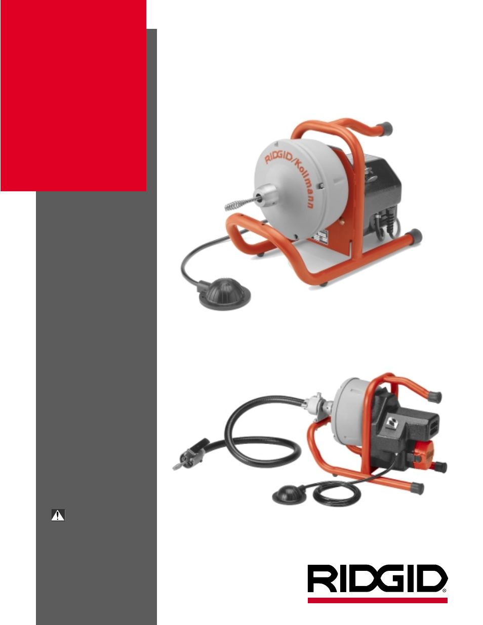 RIDGID Drain Cleaner K-40 User Manual | 51 pages