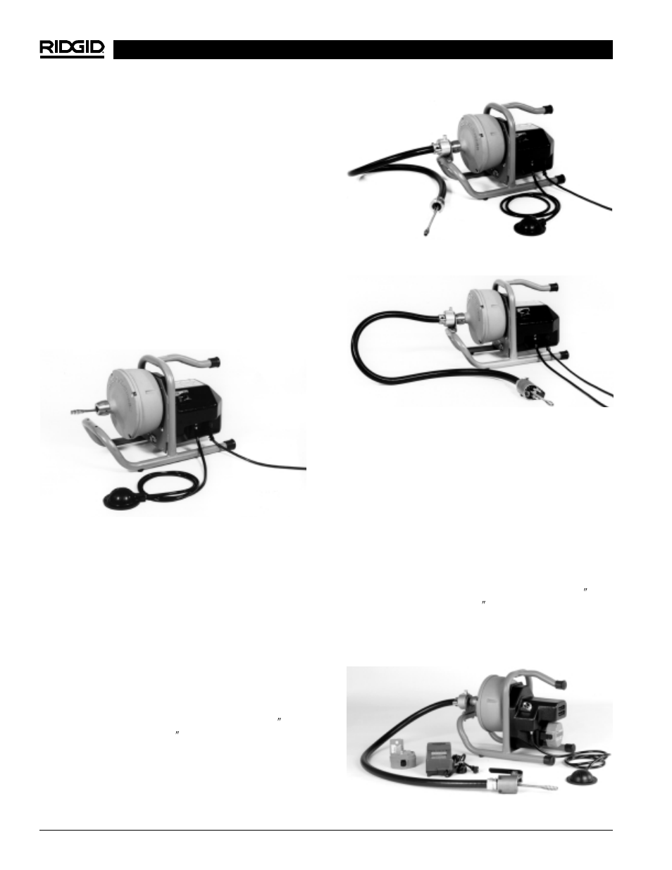 RIDGID Drain Cleaner K-40 User Manual | Page 38 / 51